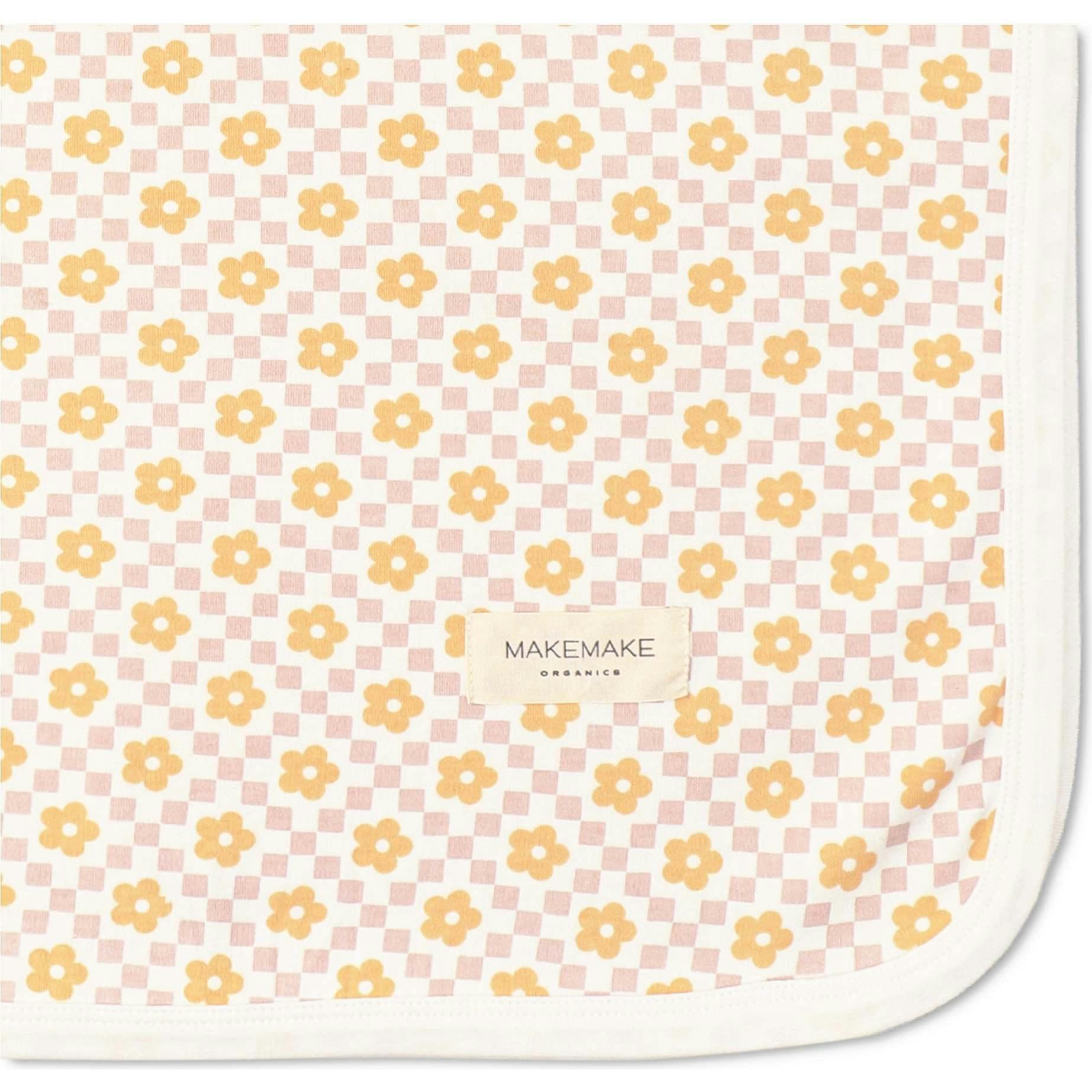 Organic Swaddle Blanket & Hat Set