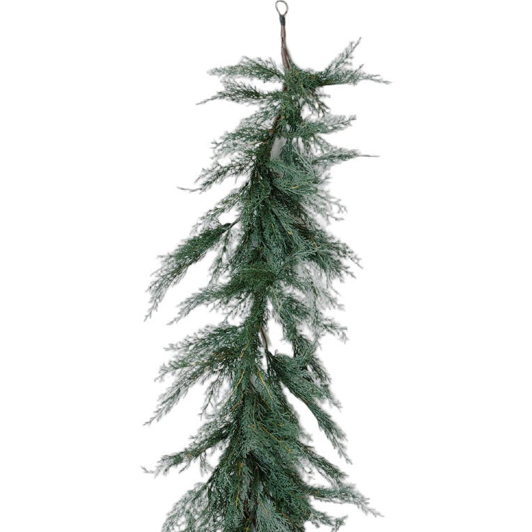 9' Faux Evergreen Cedar Garland