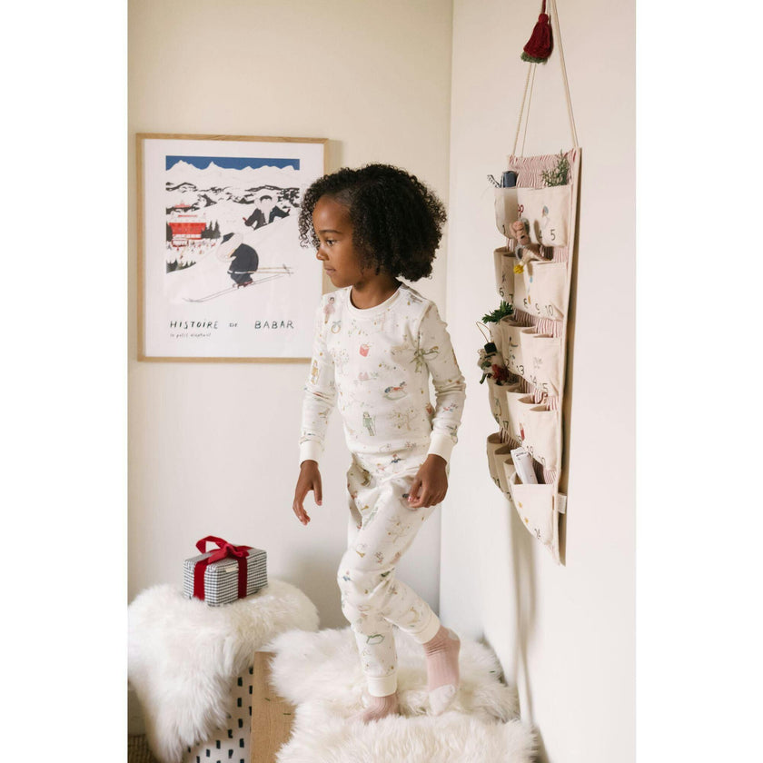 Ribbed Pajama, Multi