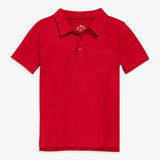 Kids short sleeve polo