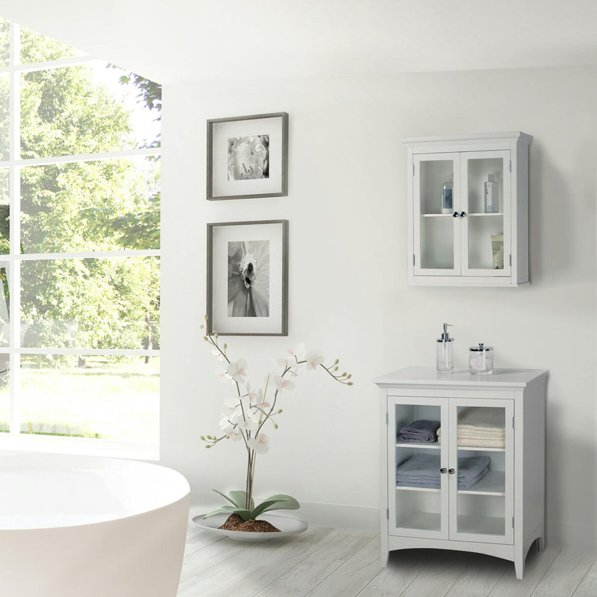 Madison Wooden Wall Cabinet with 2 Doors