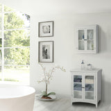 Madison Wooden Wall Cabinet with 2 Doors
