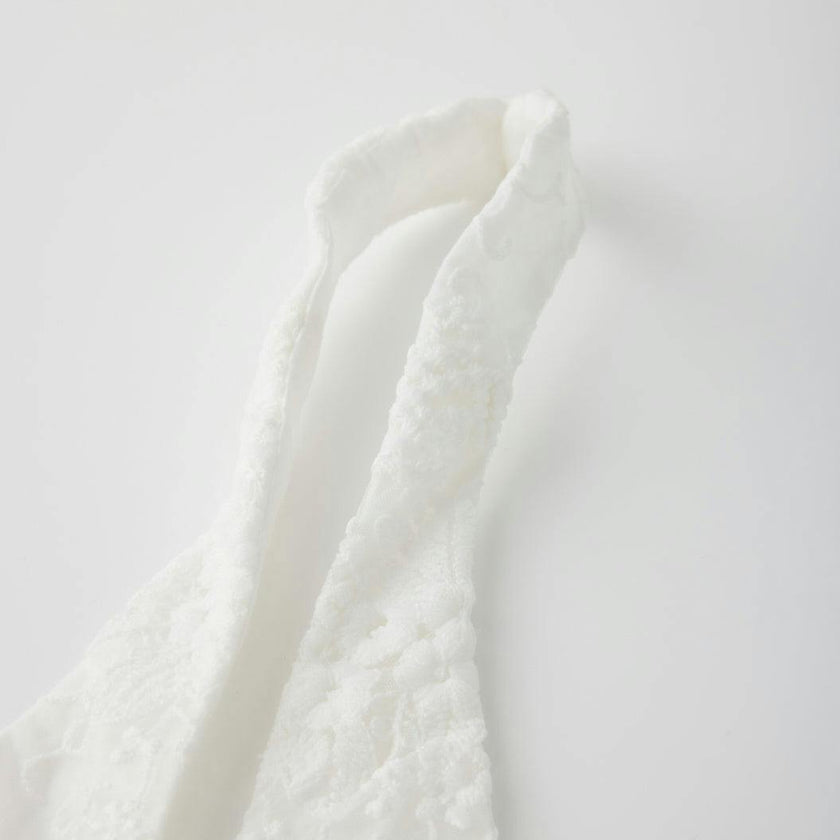 Paloma Lace Frill Maxi Dress