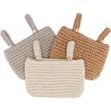 Charlie Farmhouse Hanging Nursery Storage Bin Trio