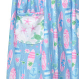UPF 50+ Dahlia Sleeveless Tee Dress w/ Pockets