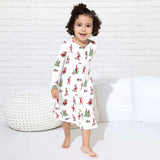 The Elf On The Shelf Bamboo Girls' Long Sleeve Dress