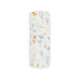Cotton Muslin Swaddle Blanket - Pastel Petals