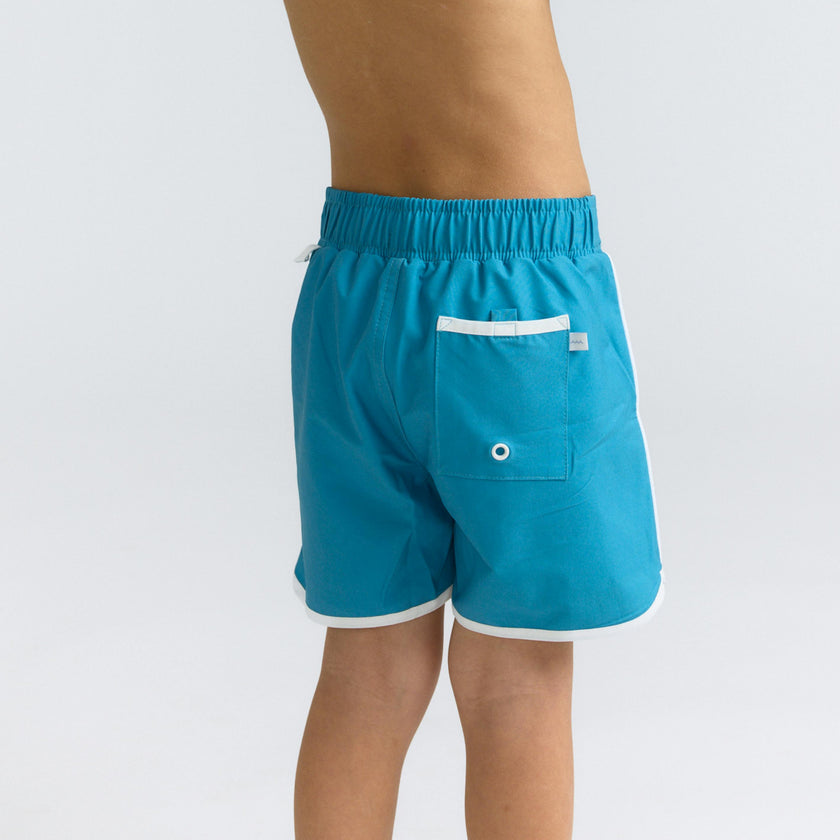 boys cerulean blue board short