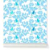 Papier peint SONGE coloris Bleu