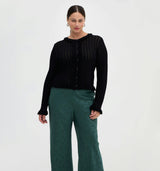 The Beverly Pant - Jadeite Floral Jacquard
