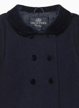 Baby Classic Coat in Navy