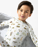 Bunny Garden Bamboo Kids Pajamas