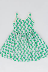 Sleeveless Twirl Dress in Retro Twirl