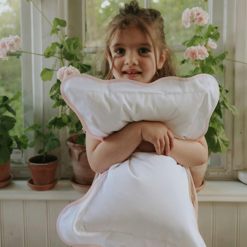 Soft Wave Toddler Pillow - Pink