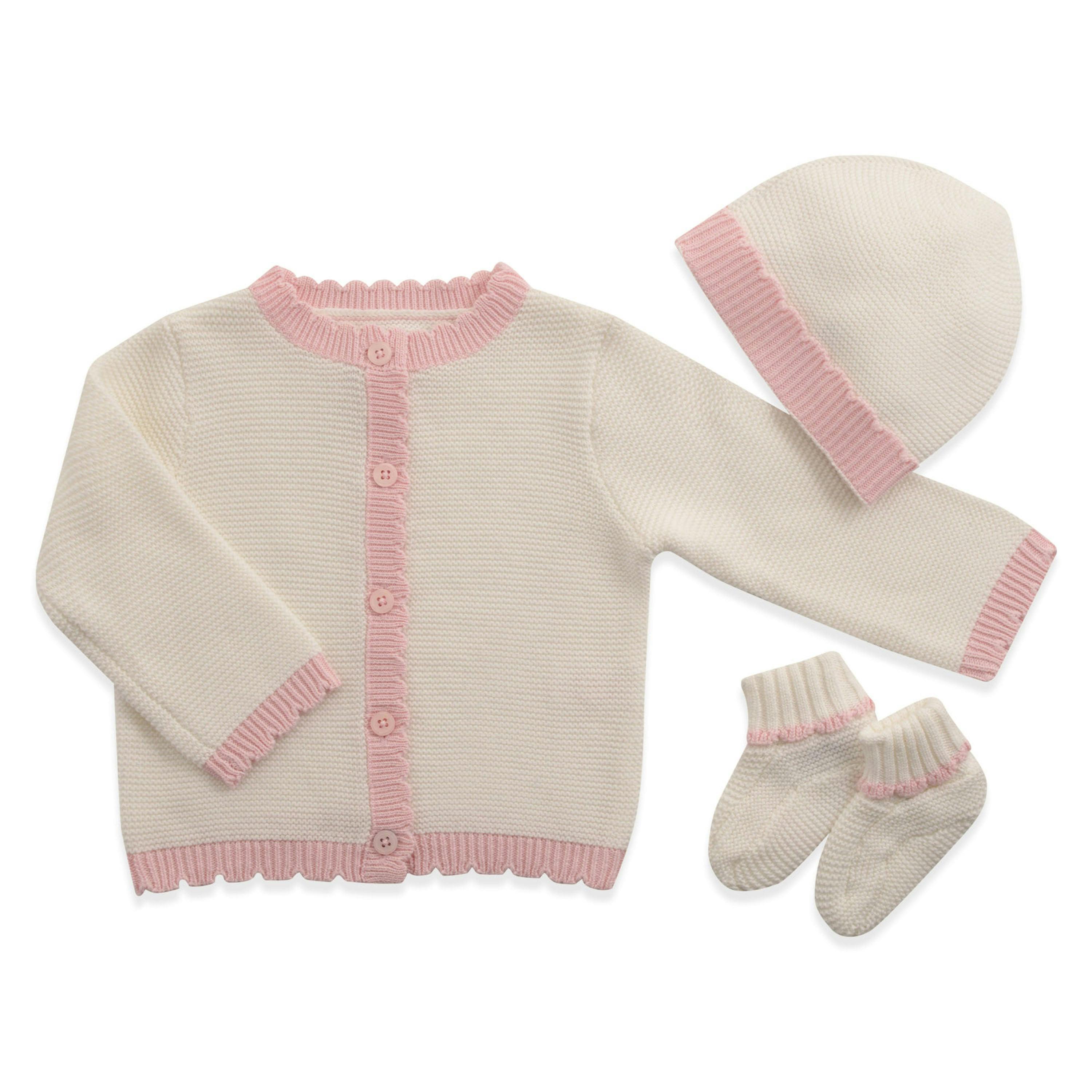 New Baby Knit Set