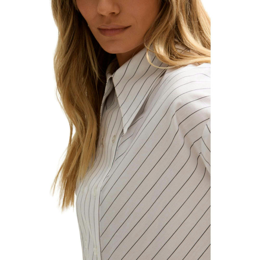 Dapper Double Placket Stripe Shirt