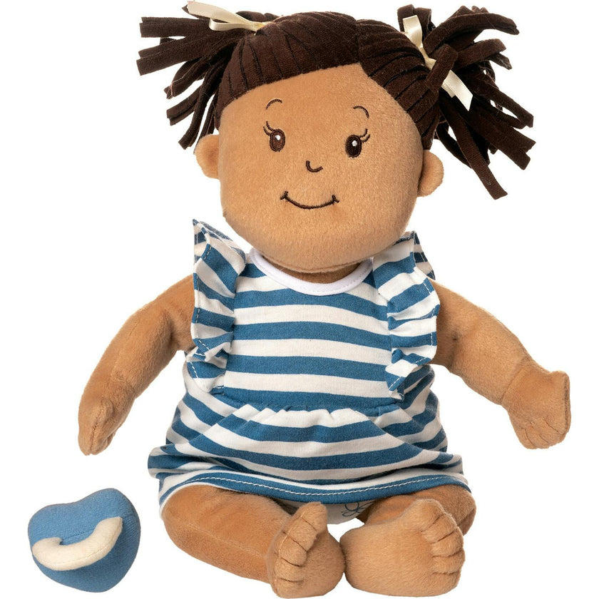 Baby Stella Doll Beige with Brown Pigtail