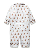 Baby's Twill Classic Romper in Teddy Tales