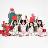 Nutcracker Pink Bamboo Kids Pajamas