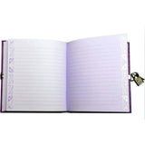 Hardcover Journal with lock and key