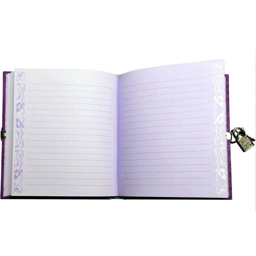 Hardcover Journal with lock and key