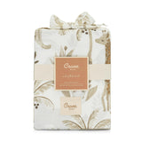 Kendi Safari Animal Cotton Fitted Crib Sheet