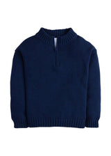 Quarter Zip Sweater - Navy