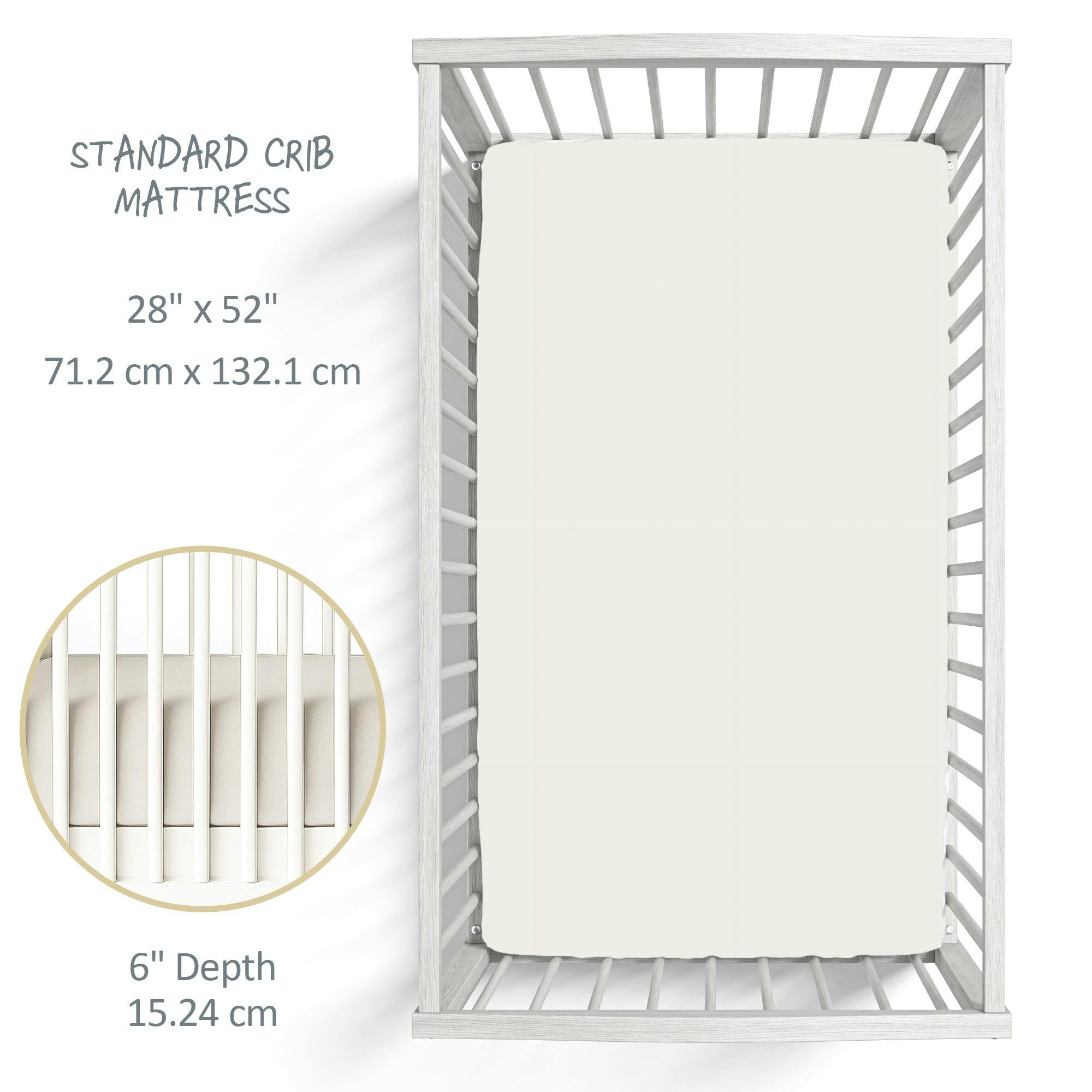 FRANKIE Fitted Crib Sheet