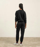 Womens Recycled Fleece Classic Sweatpant - Recycled Fleece - Black