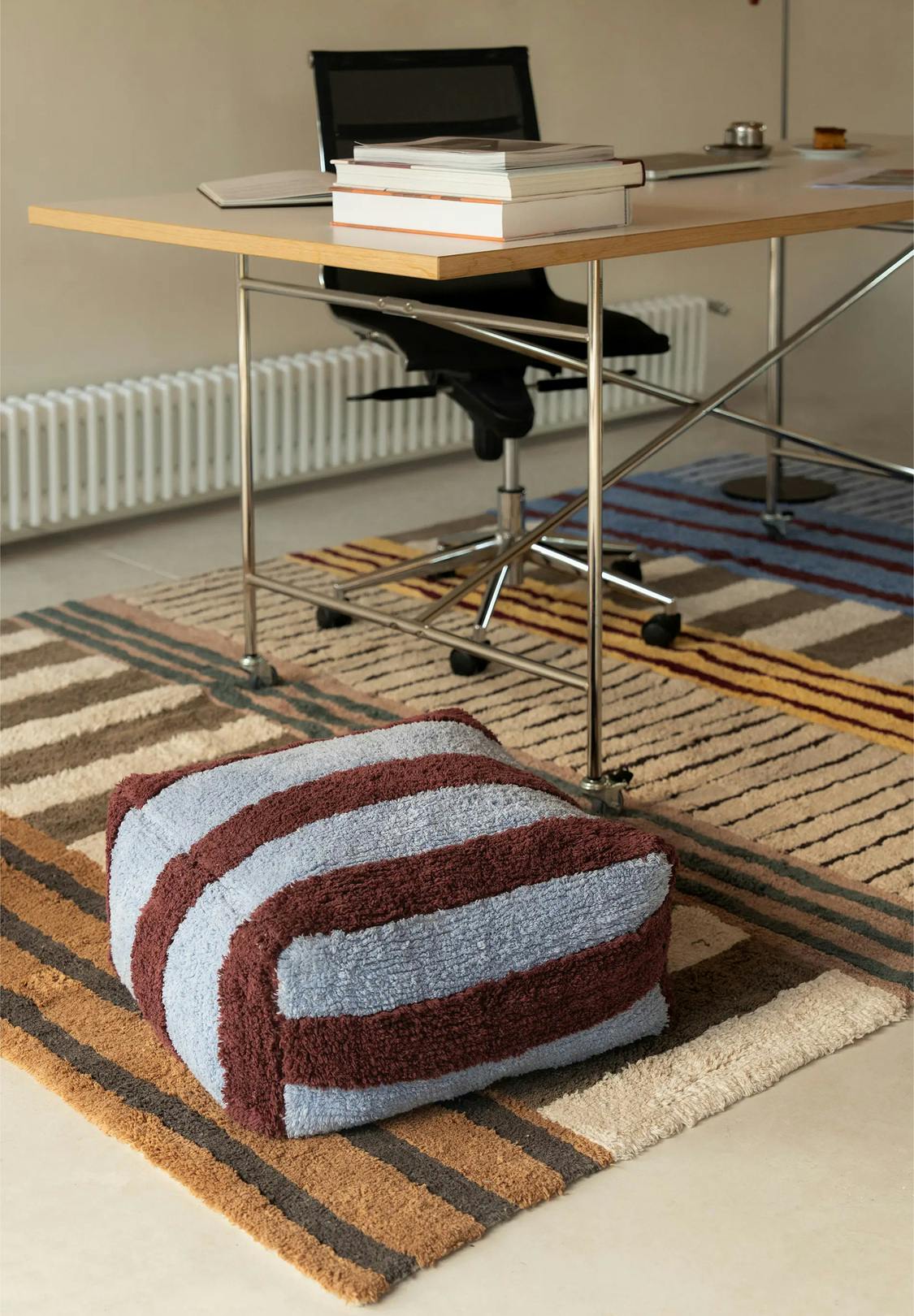 Pouf Lines Terrazo