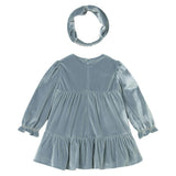 Baby Velvet Dress with Headband