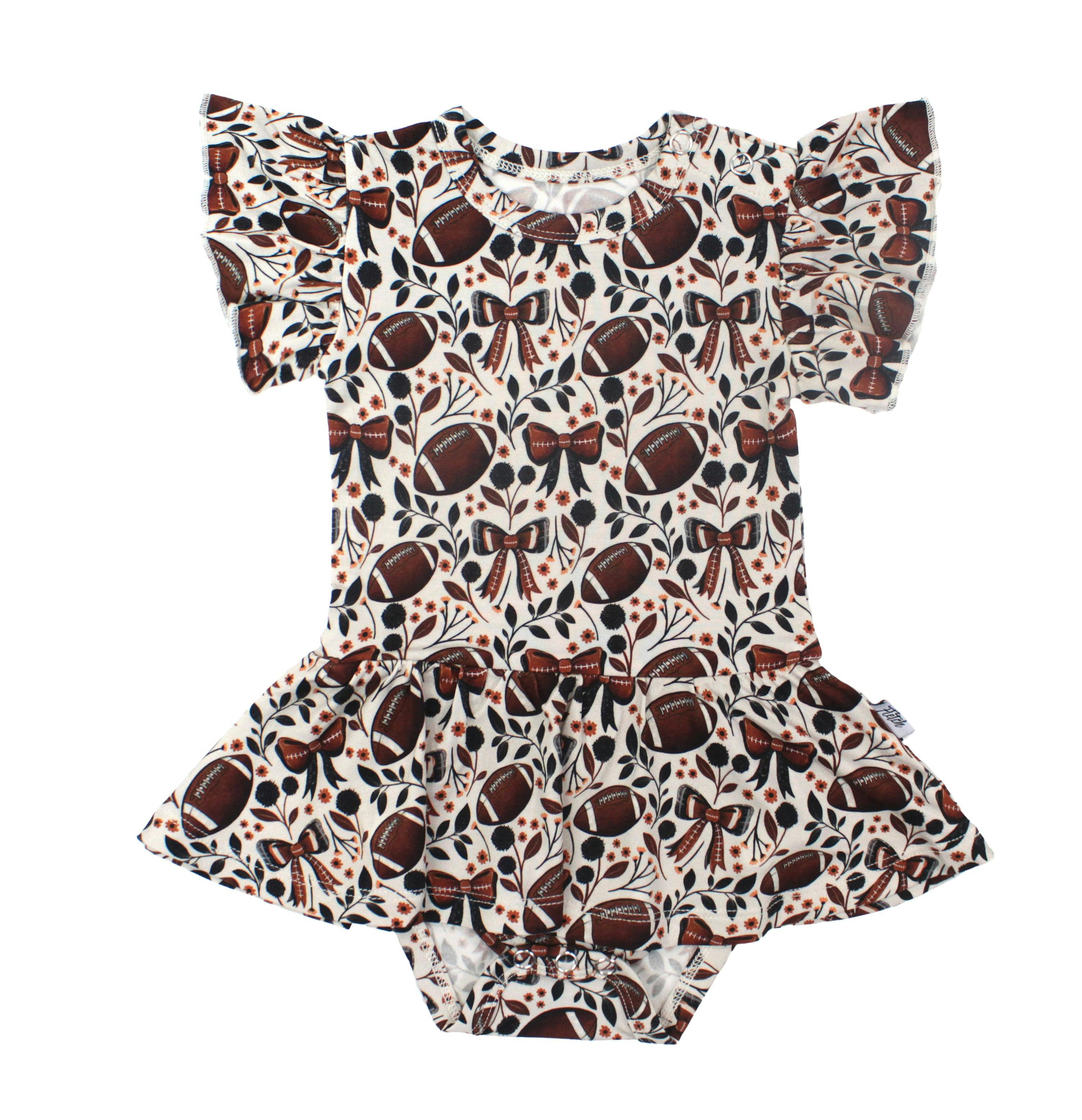Game Day Blooms Bodysuit Twirl
