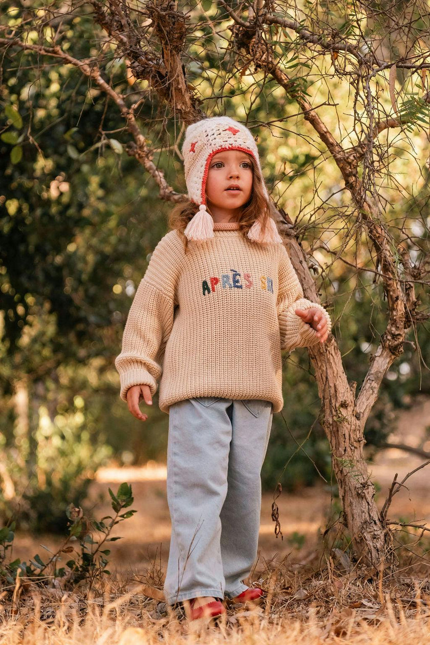 Apres Ski Sweater in Ecru