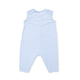 Bubbly Sailboat Stripe - Sleeveless Romper