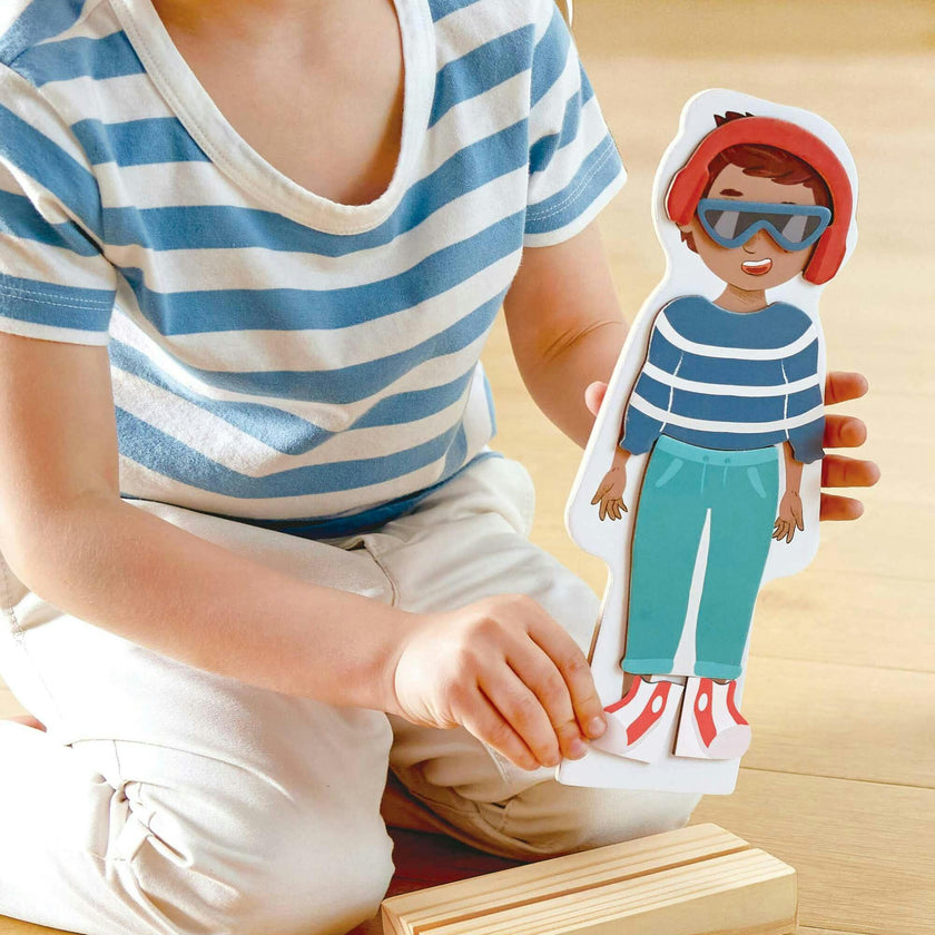 Hape: Dress-Up Magnetic Puzzle - 68pcs