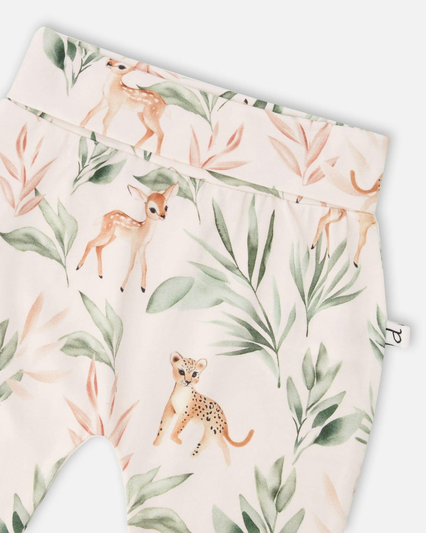 Organic Cotton Jersey Evolutive Pants