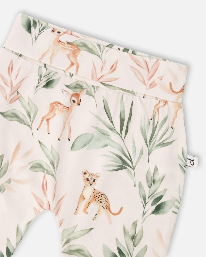 Organic Cotton Jersey Evolutive Pants