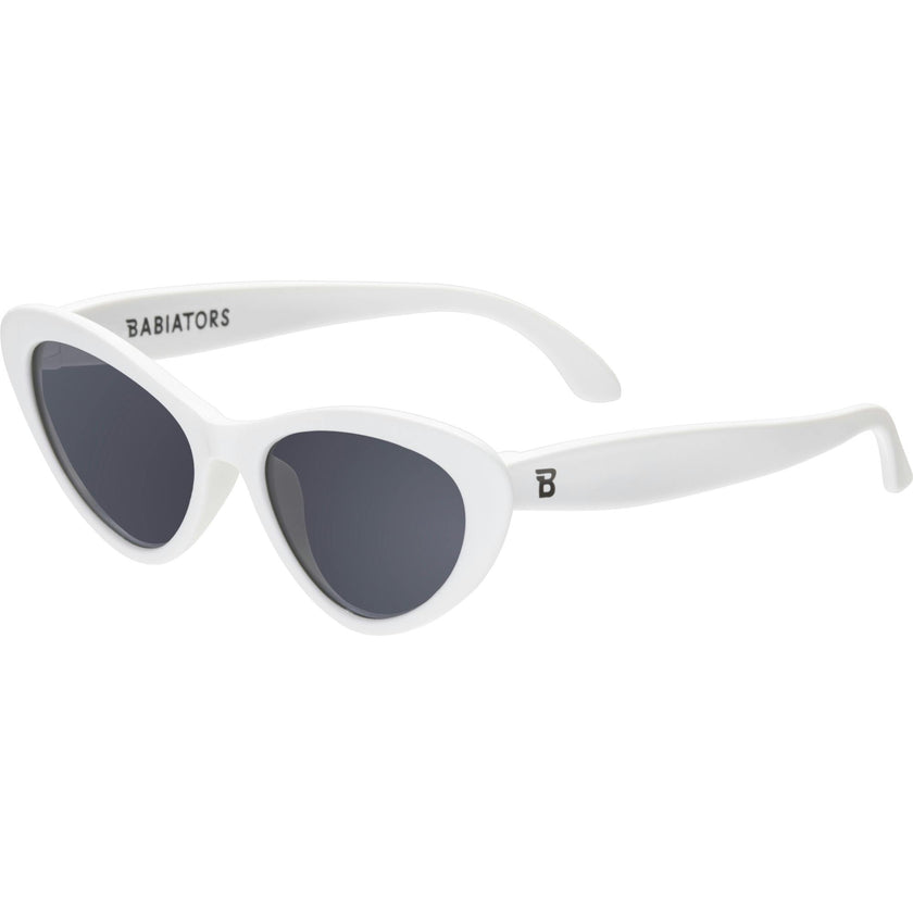 Wicked White Cat-Eye I Smoke Lenses