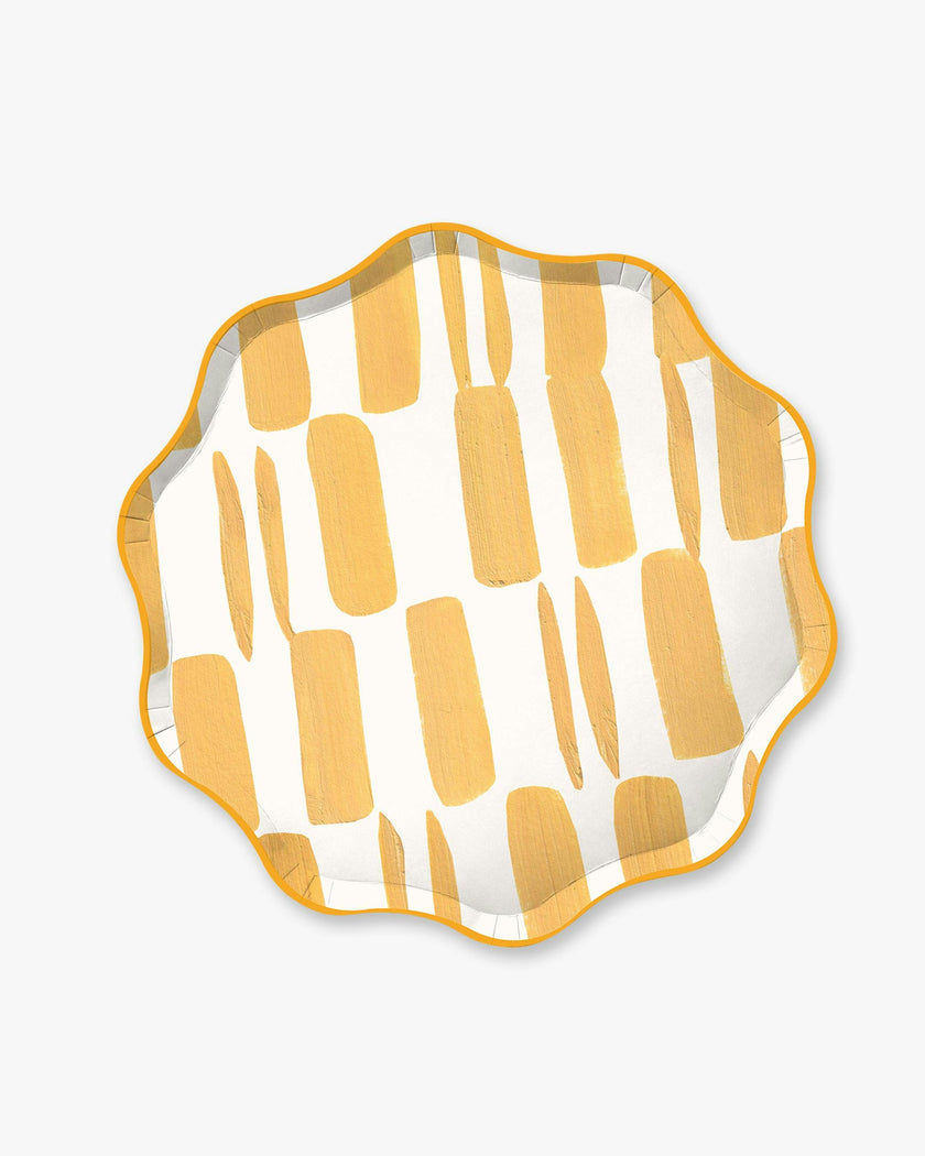 Pecorino Dinner Plate Set - Gold