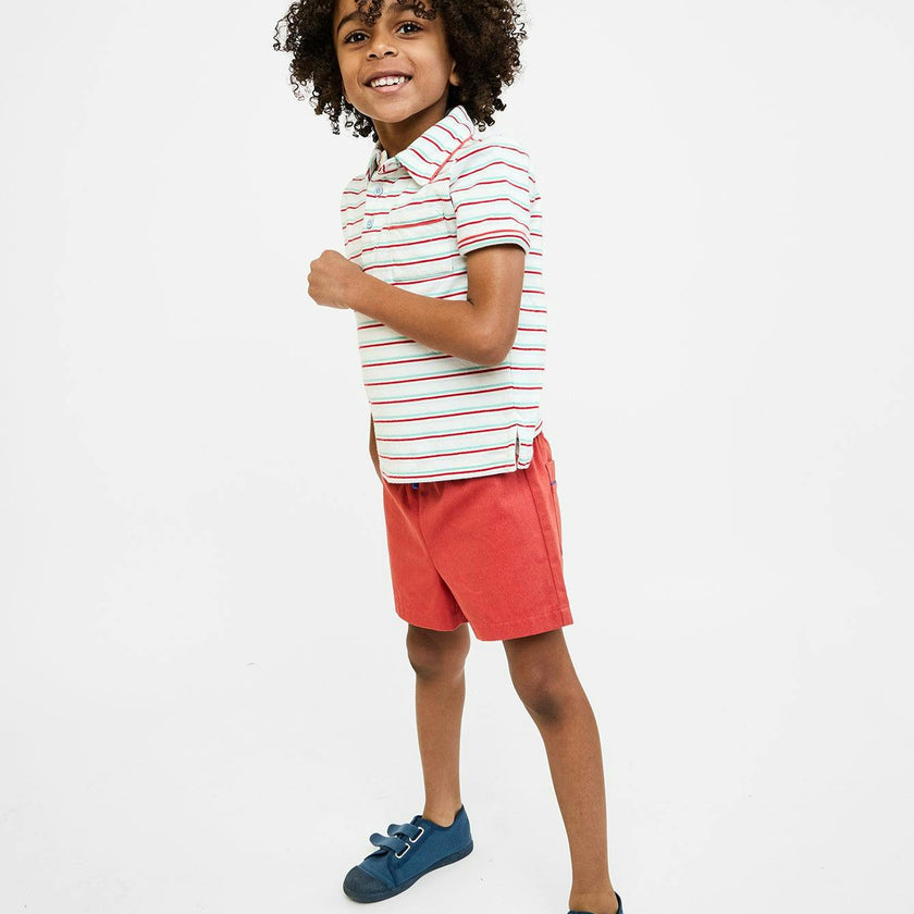 Marco Polo, Turquoise Triple Stripe