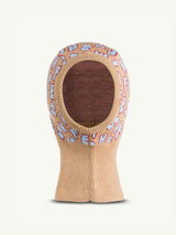 children's merino wool balaclava - letters