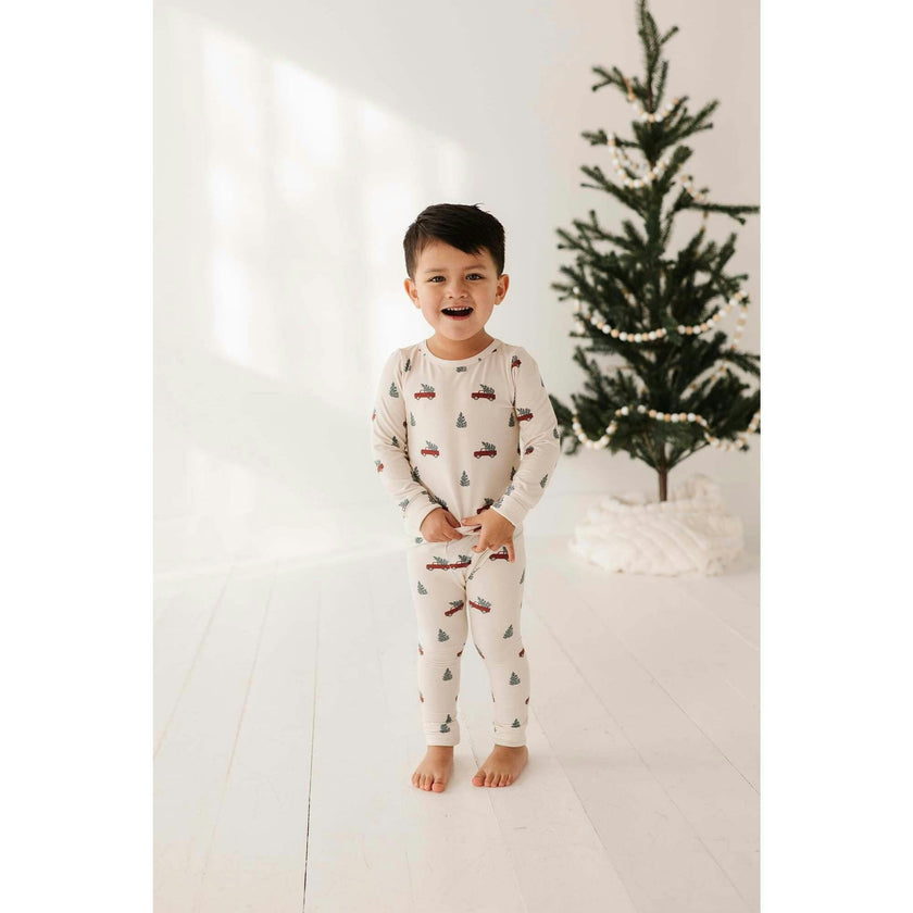 Girl's Christmas Long Sleeve Lounge Set