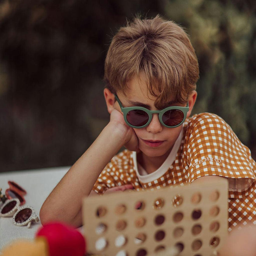 Classic | Sustainable Sunglasses | Plant-Based Bendable Polarized - Teen | 9-14 Y | Orchard