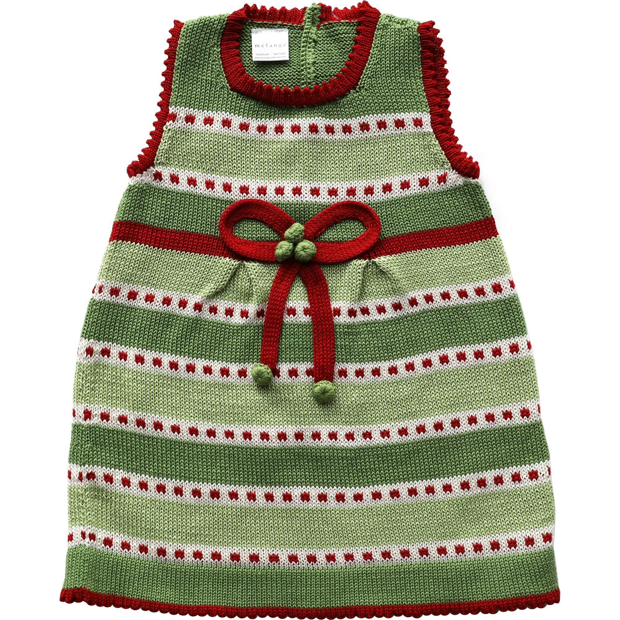 Striped Dress with Bow