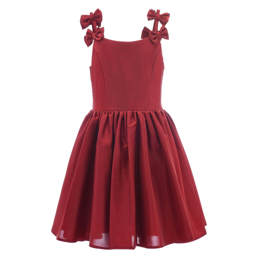 Red Bow Dumont Dress