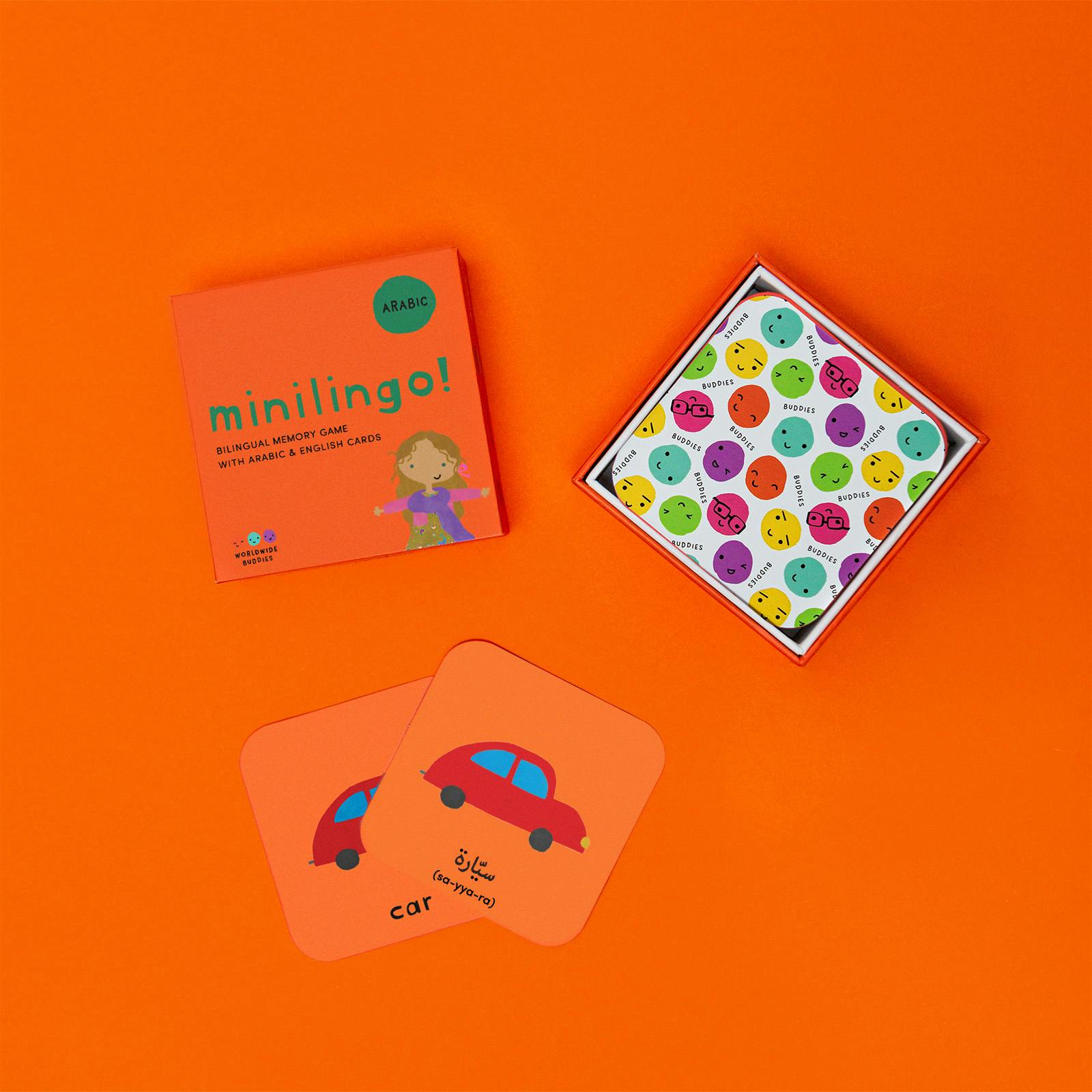 Minilingo, Arabic/English Flashcards