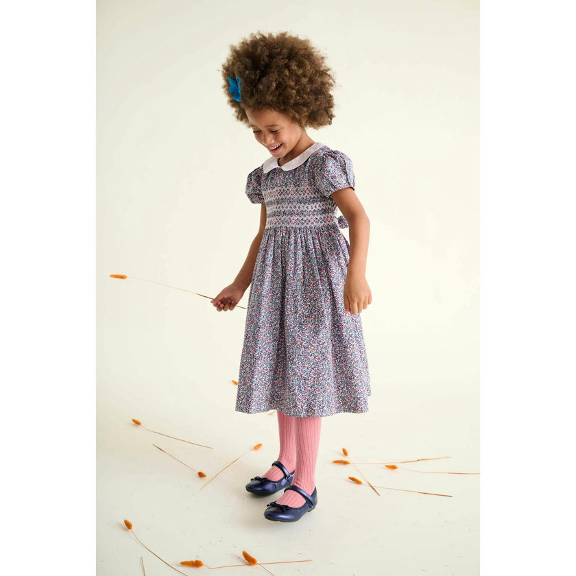 Smocked Girls Dress Jezabel