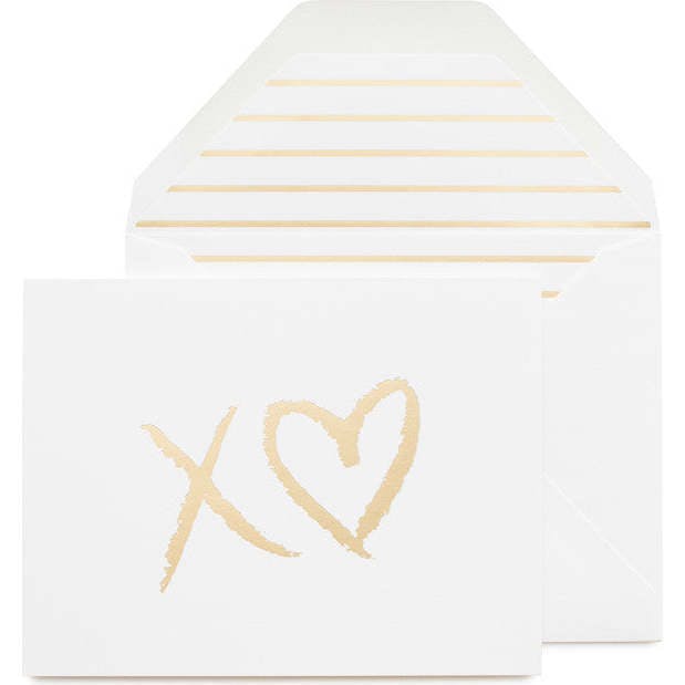 XO Heart Card