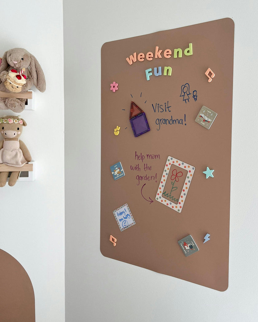 Magic Playwall - Rectangle Magnetic Wall Decal for Kids
