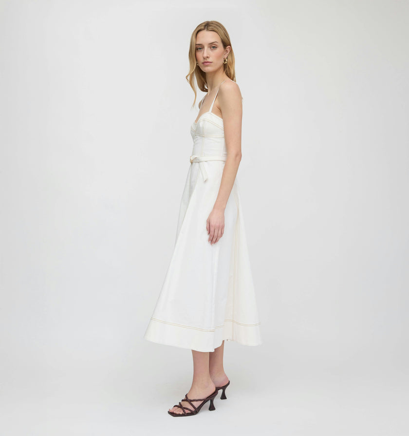 The Fiona Dress - Off White